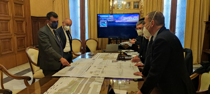 terminal bus progetto definitivo Terminal bus_stamattina la riunione con ad Grandi Stazioni