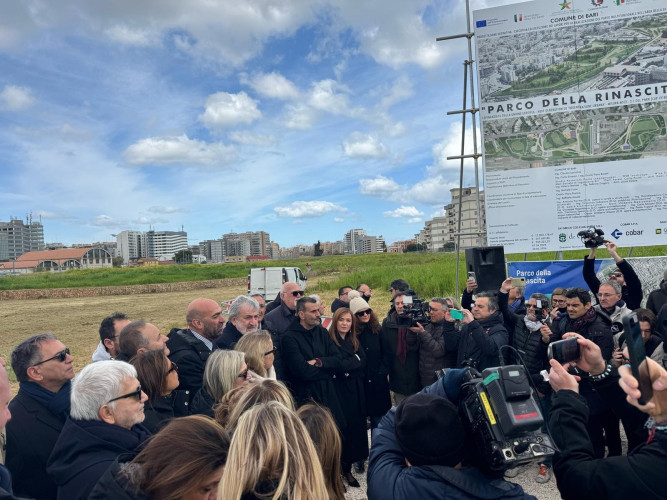 Parco della Rinascita avviati lavori parco ex fibronit Parco della Rinascita avviati lavori parco ex fibronit